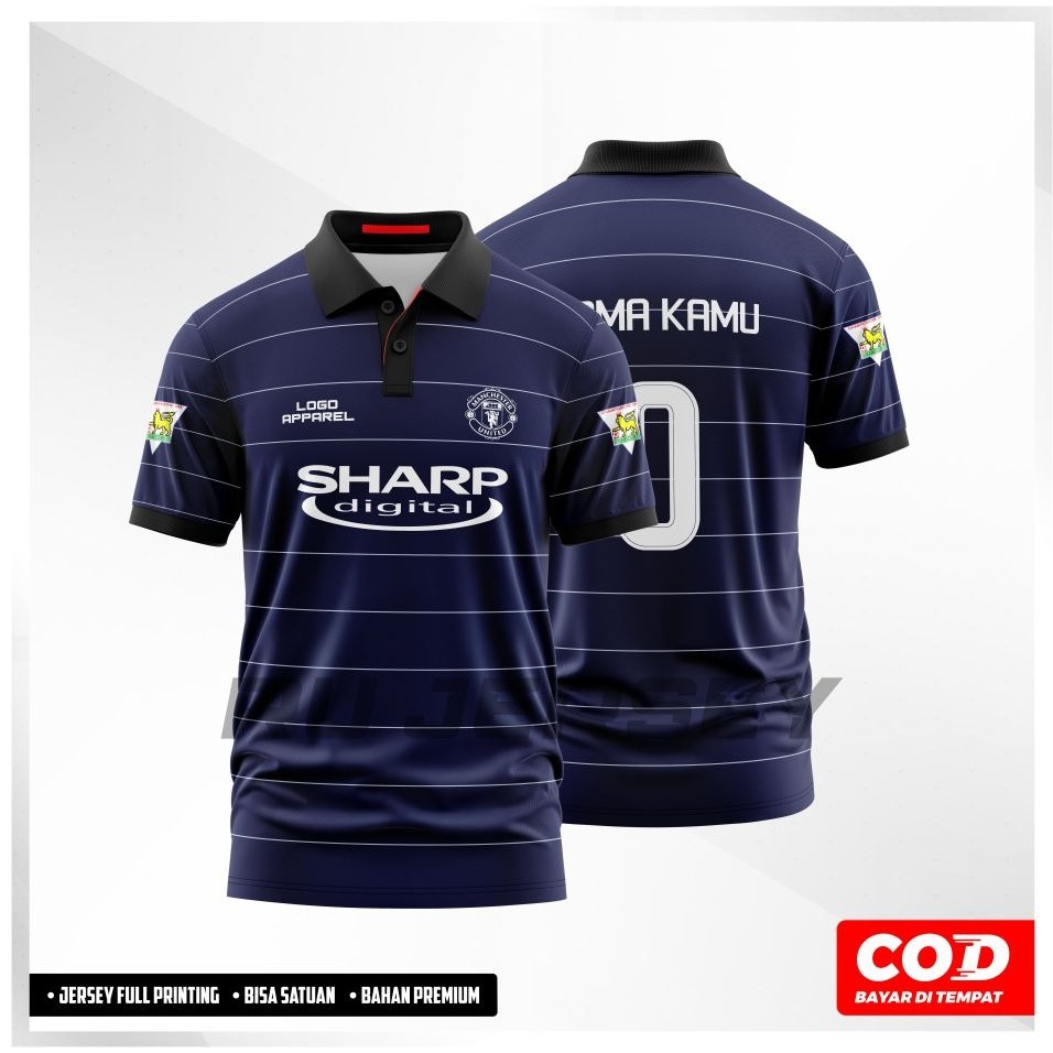 Jersey MU UTD 1999 away Full Printing