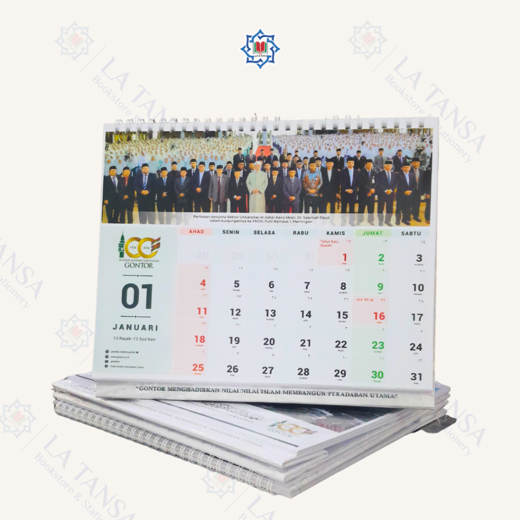 

KALENDER DUDUK TAHUN 2026 PEINGATAN 100 TAHUN PONDOK MODERN DARUSSALAM GONTOR
