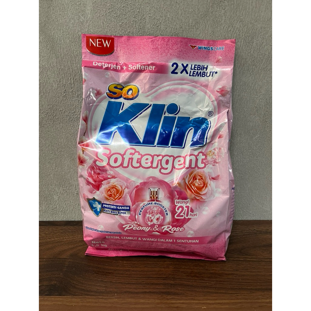 Soklin Detergen Softergent 1,5kg | Detergen Soklin | Detergen Murah | Soklin Detergen 1,5kg