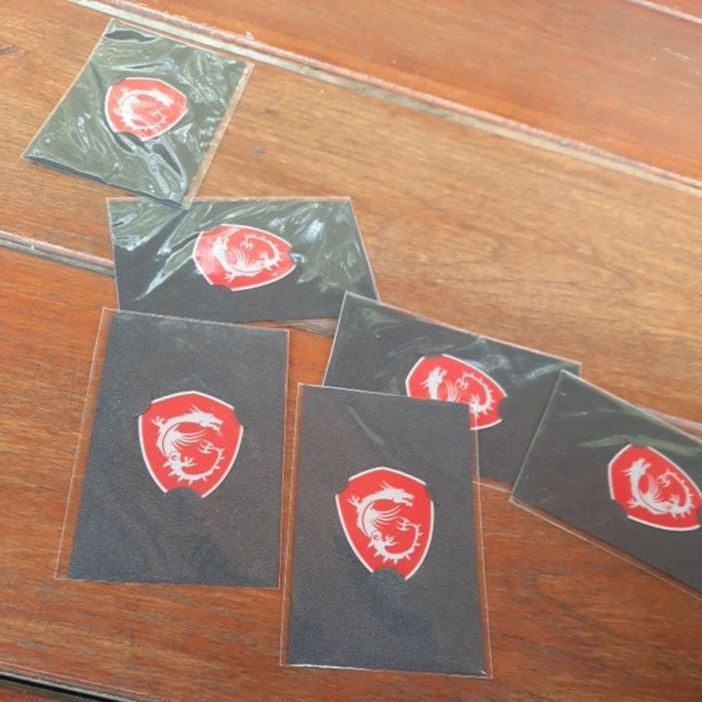STIKER emblem MSI/ emblem MSI / MSI