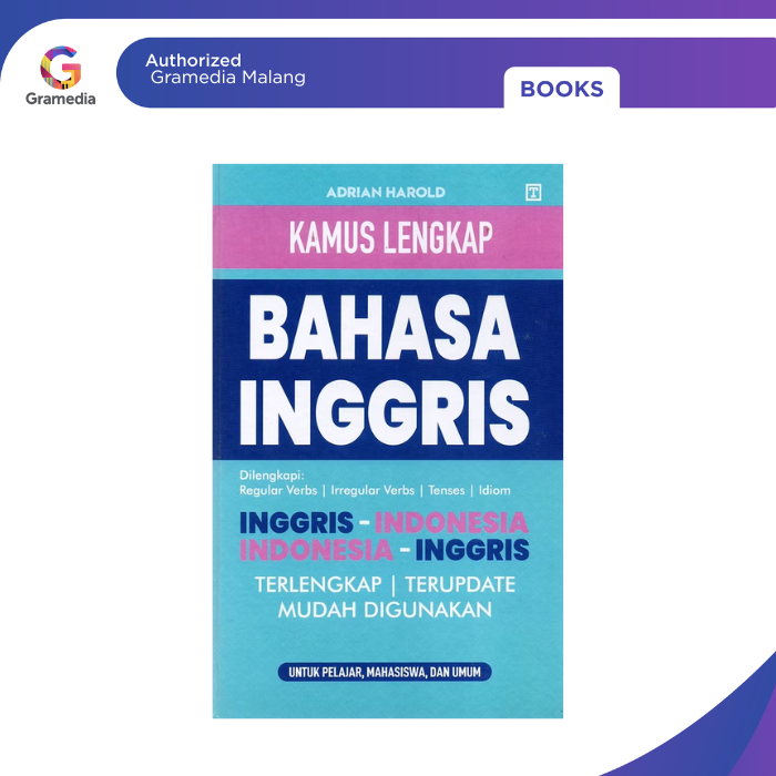 Gramedia Malang - KAMUS LENGKAP BAHASA INGGRIS