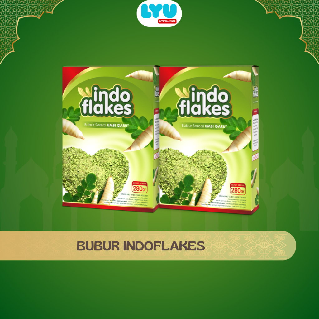 

INDOFLAKES SARAPAN SEHAT – bubur instan alami daun kelor | tinggi serat & protein | cocok untuk diet sehat | praktis bergizi setiap hari