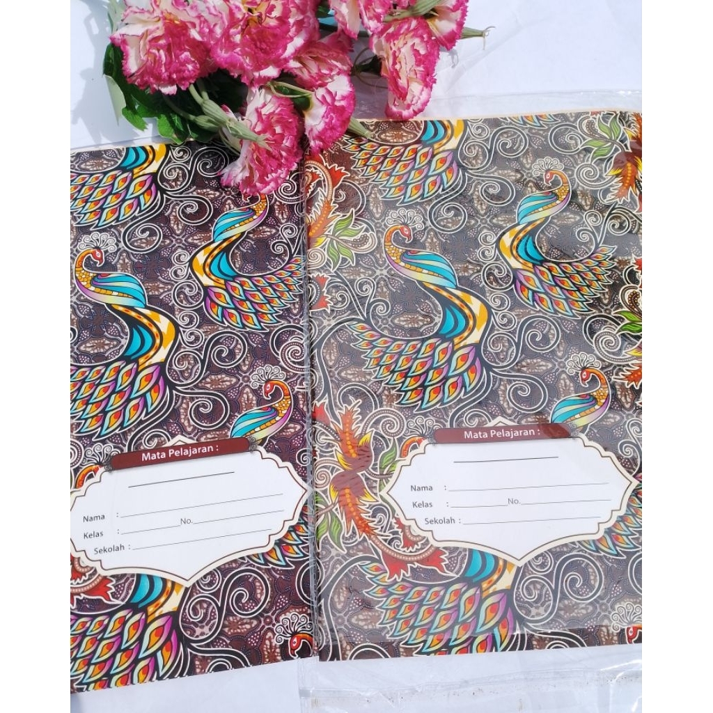 

026 - sampul buku motif batik