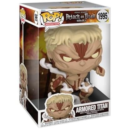 Funko Pop Jumbo: Attack on Titan - Armored Titan - Collectable Vinyl Figure - Gift Idea - Official