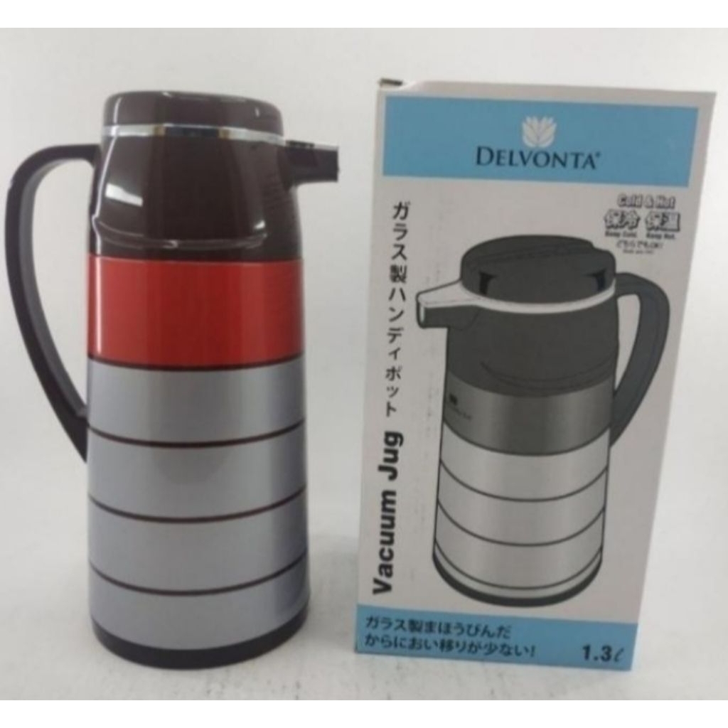 Termos Air Panas Vacum Jug Delvonta • Termos Delvonta Jug Warna
