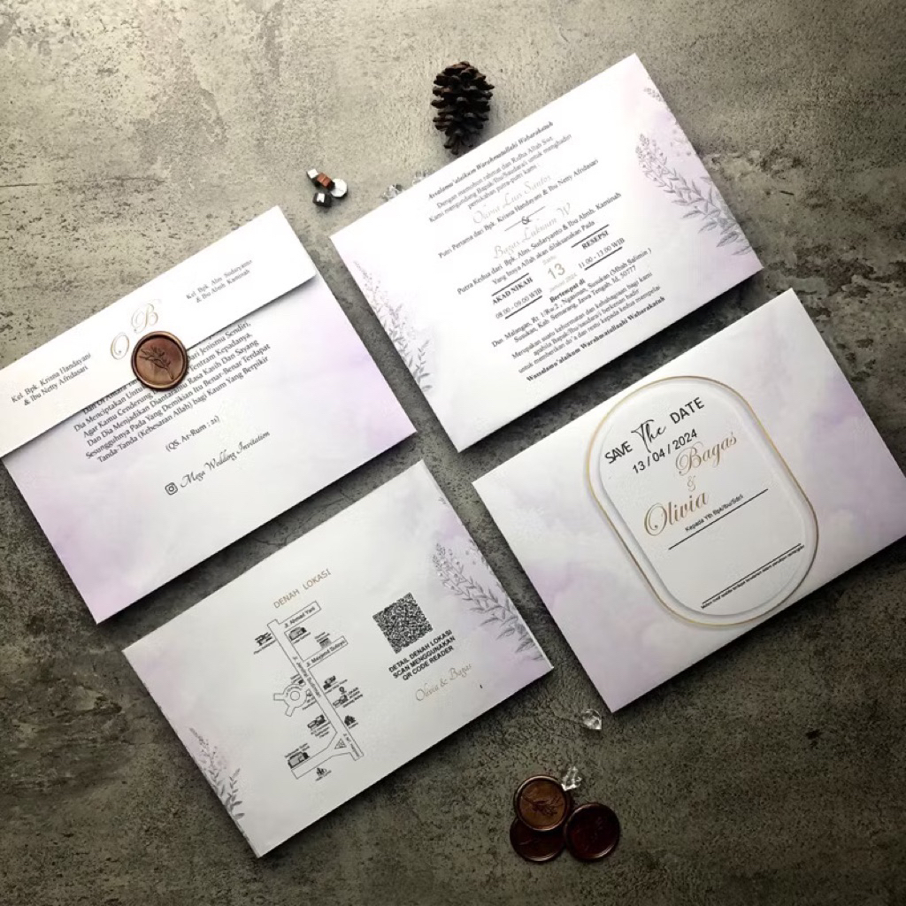 Undangan Hardcover MW Minimal Order 10 PCS Termasuk di kemas