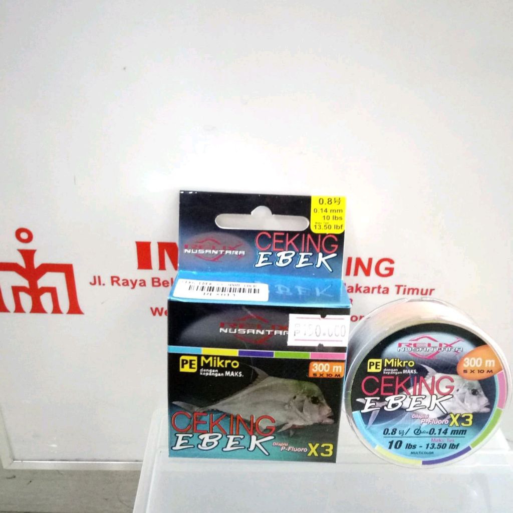 TALI RELIX NUSANTARA PE CEKING EBEK X3 | ALAT PANCING