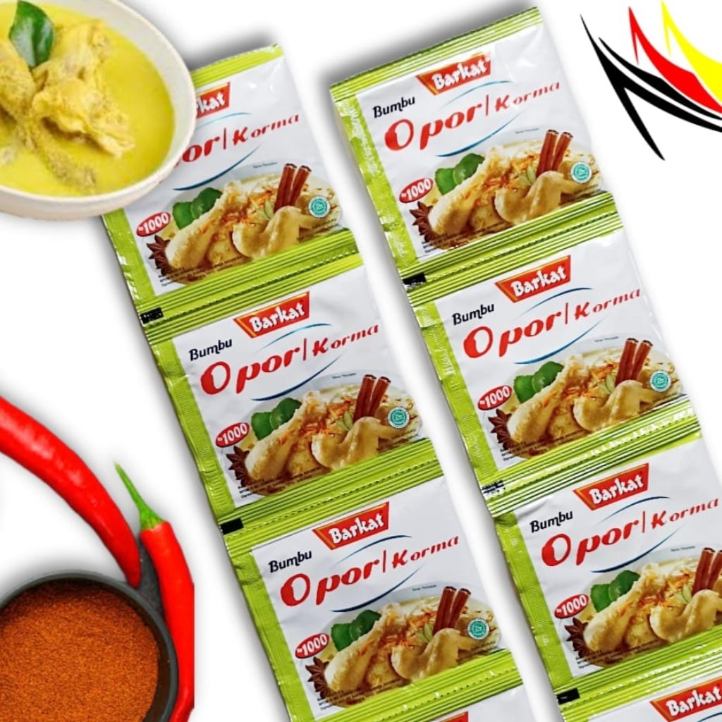 

Bumbu Opor Gulai Korma Asli Barkat 1 Renceng Isi 12pc
