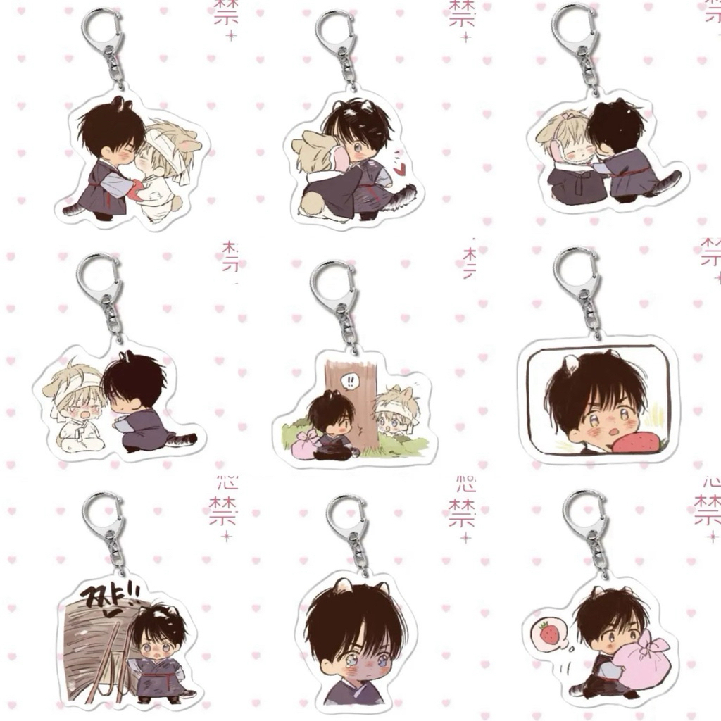 [Ready Stock] Gantungan Kunci No Love Zone | Love Restricted Area | Love Restriction Zone | Keychain