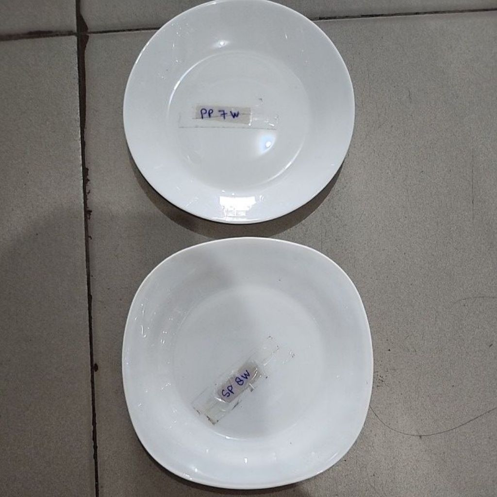 Piring Kue Keramik Putih Piring Kecil Keramik Venopal mirip Luminarc Dessert Plate Piring Ceper Kera