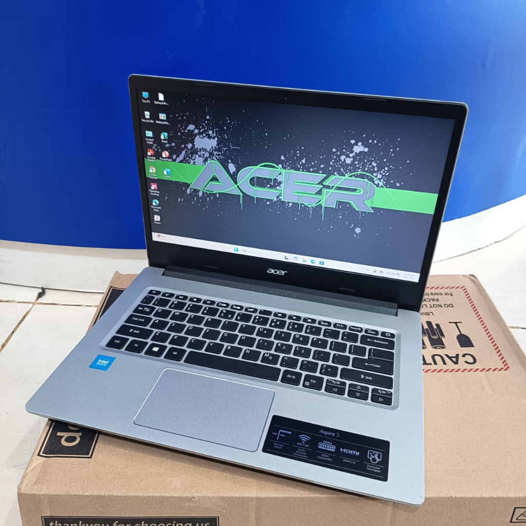 LAPTOP SECOND,Laptop Acer Aspire 3 A314-35, Intel Celeron-N5100, Ram 8Gb / 256 Ssd, UHd Graphics, Se
