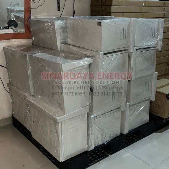 Box PJU (Penerangan Jalan Umum) Box Single Panel Surya Tenaga Surya