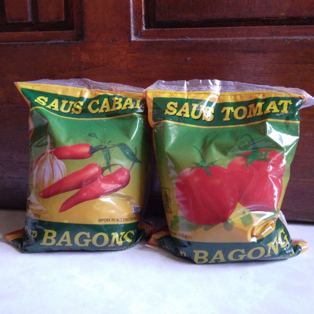 

Saos Tomat Cabai Sambal Bakso Mie Bagong Gandaria Pouch 615 ml