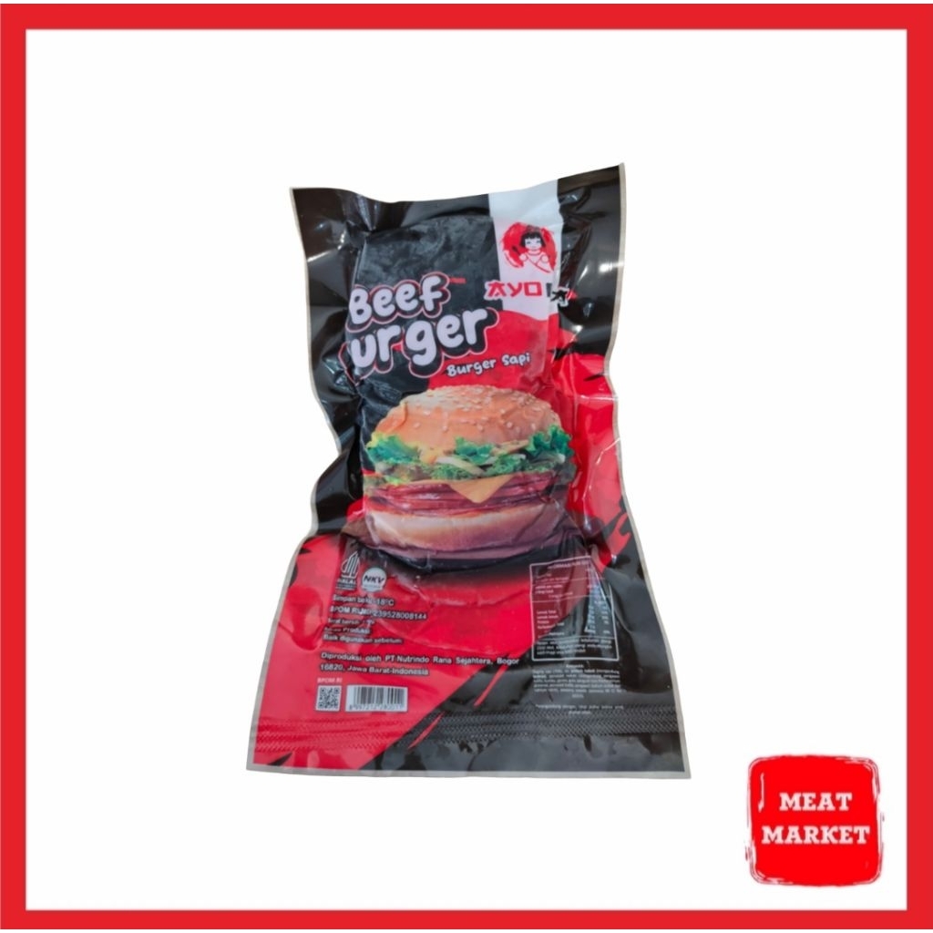

Ayoma Beef Burger 250gr
