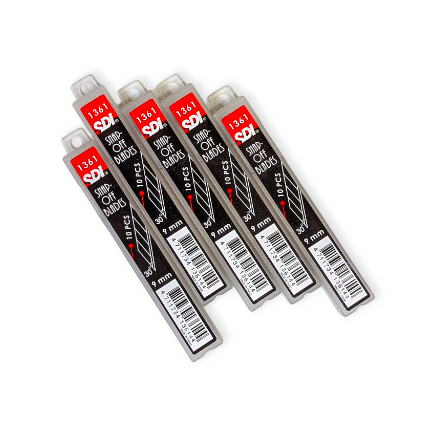 

SDI REFILL CUTTER BLADE 9MM 30 DERAJAT ISI 10 PCS