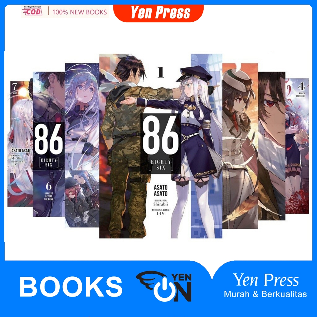 86-EIGHTY-SIX (light novel) (13 book series)
