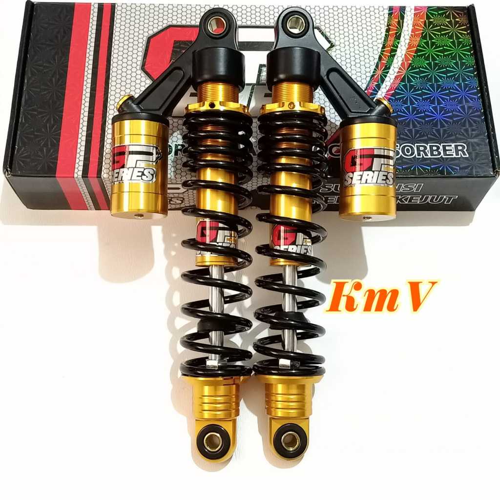 Shockbreaker Belakang TABUNG VNS 340MM Supra Kharisma Revo Blade Rx King Verza Grand Legenda - Hitam