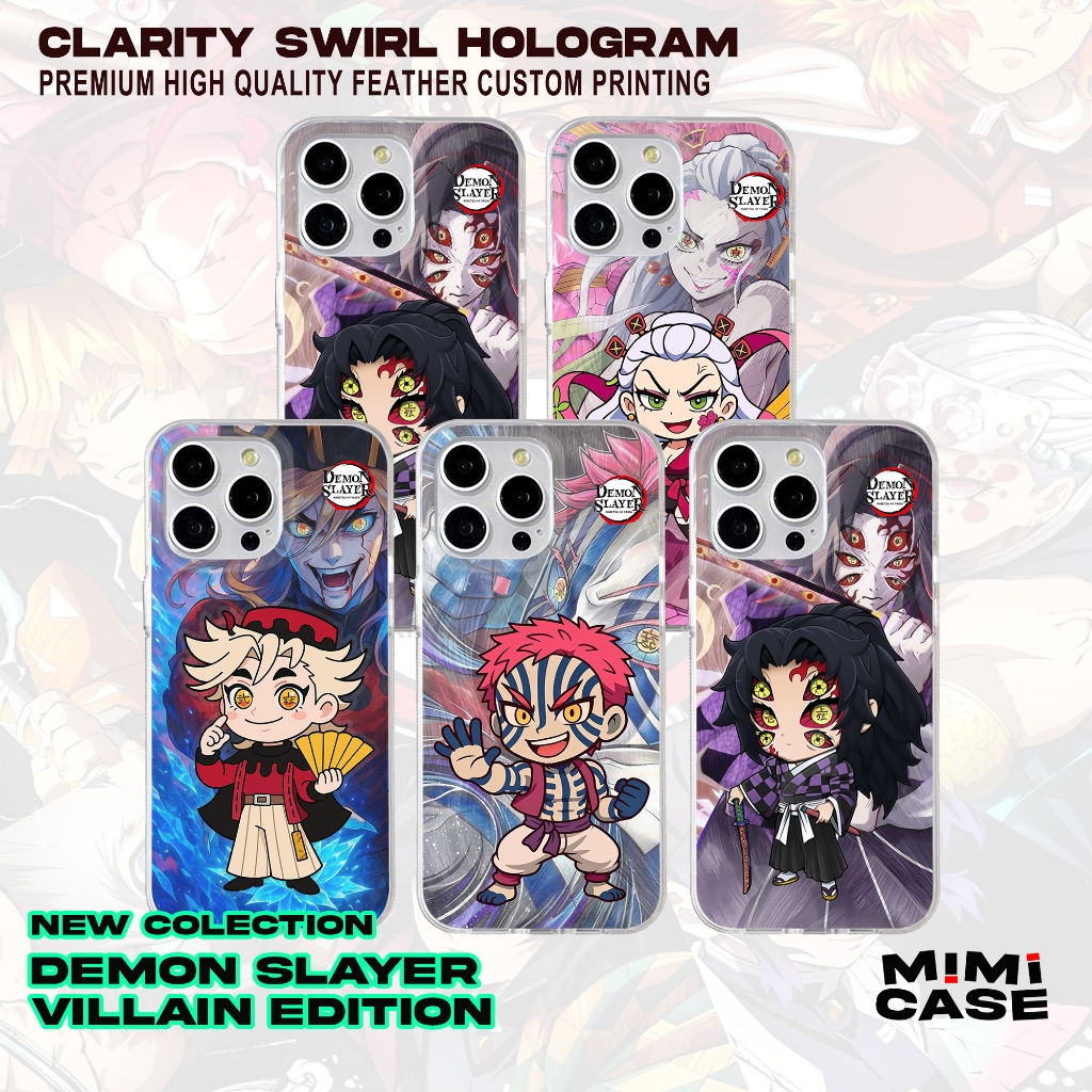 Casing Demon Slayer Villain Oppo A5 A3X A17 A15 A57 A5PRO RENO6 RENO10 RENO11 RENO12 MI628 Karakter 