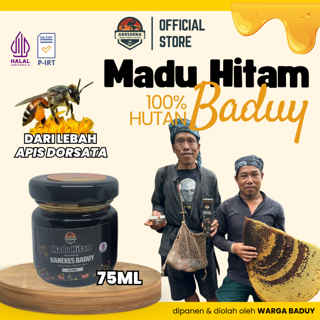 

Madu Hitam Pahit 75ML | Madu Pahit Baduy | Madu Mencegah Diabetes