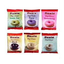 

Dunia/Plaza Dip Glaze 200gr/Toping Donat/Selai Kue