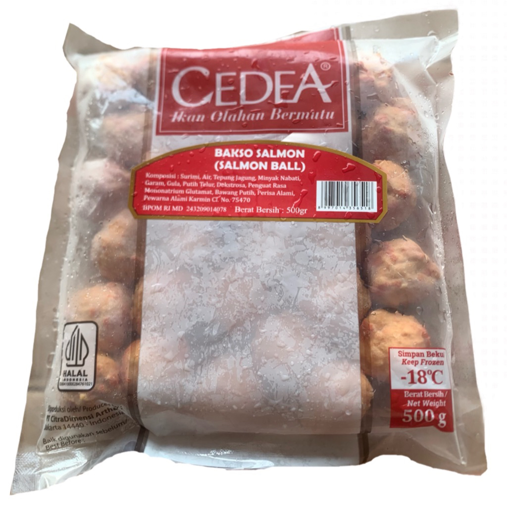 

Cedea Bakso Salmon 500Gr