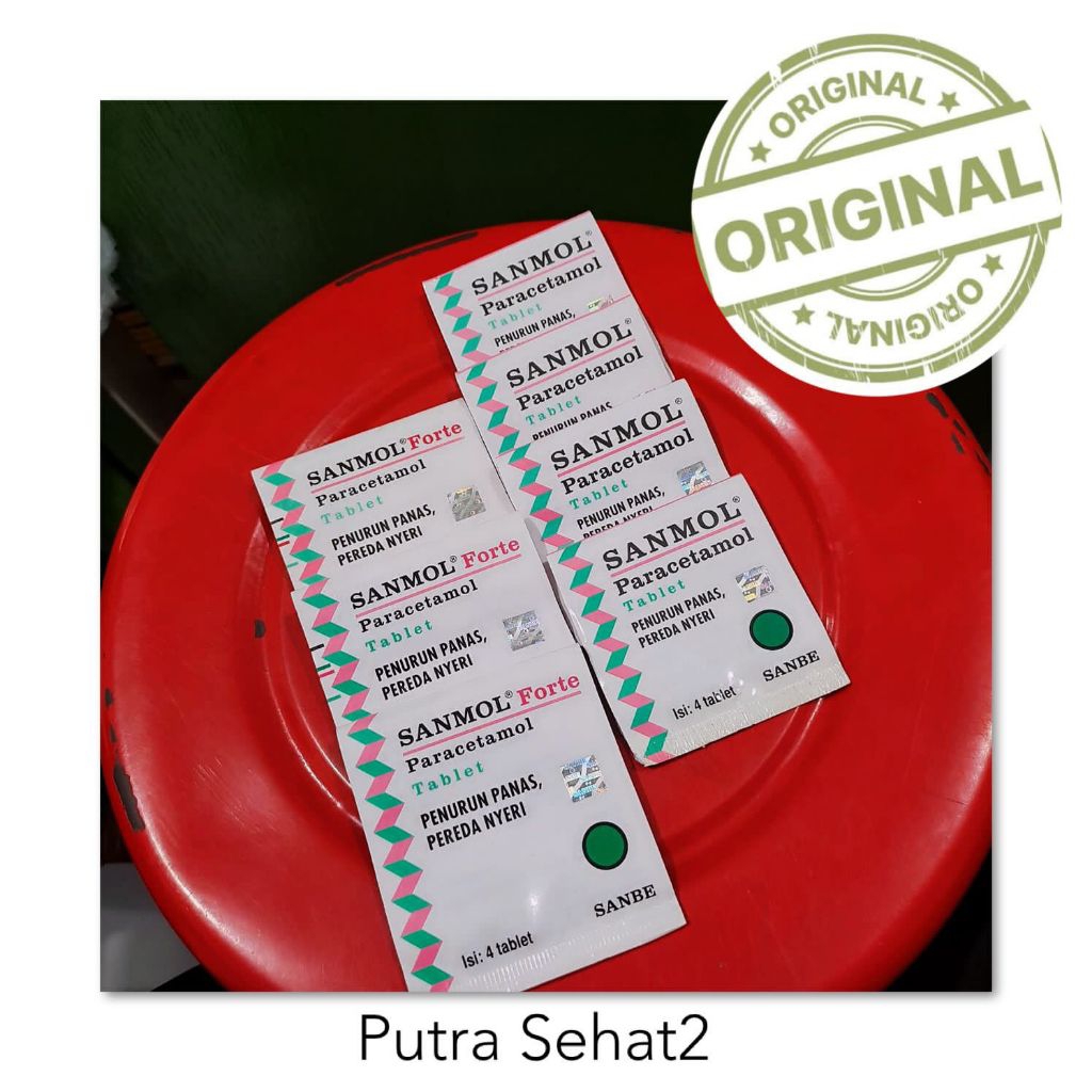 SANMOL/SANMOL FORTE tablet 500mg/650mg