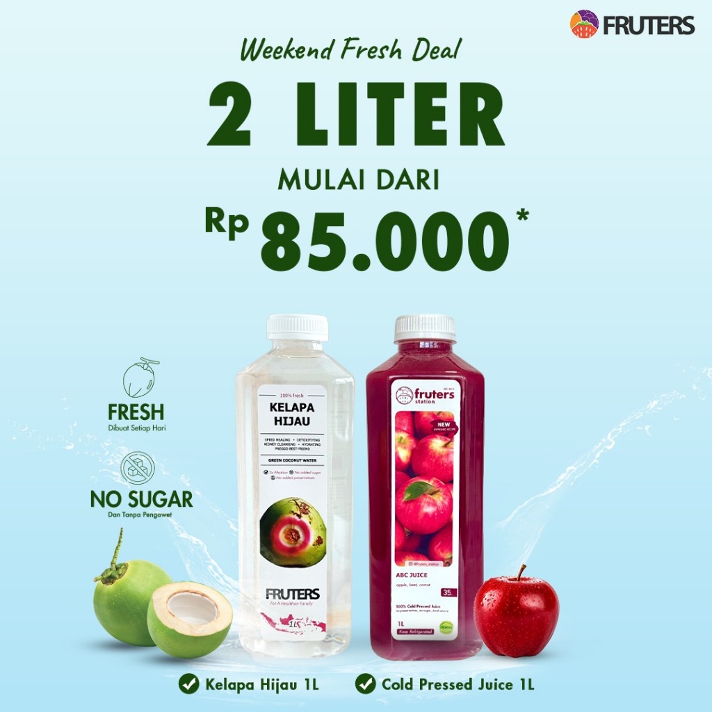 

WEEKEND BOGOF - Kelapa Hijau 1L