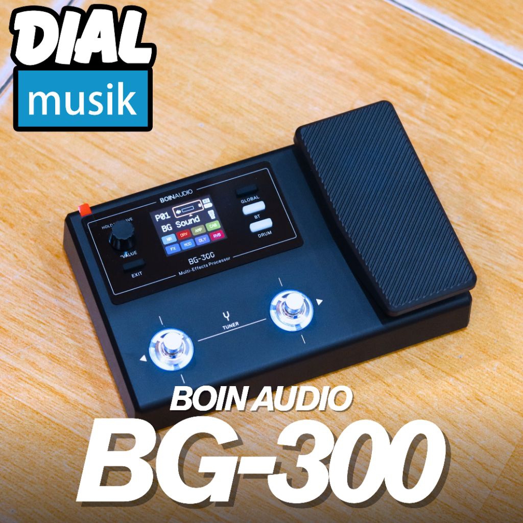 Boin Audio BG300 Multi Effects Processor - Efek Digital Boin Audio BG-300 / Efek Gitar