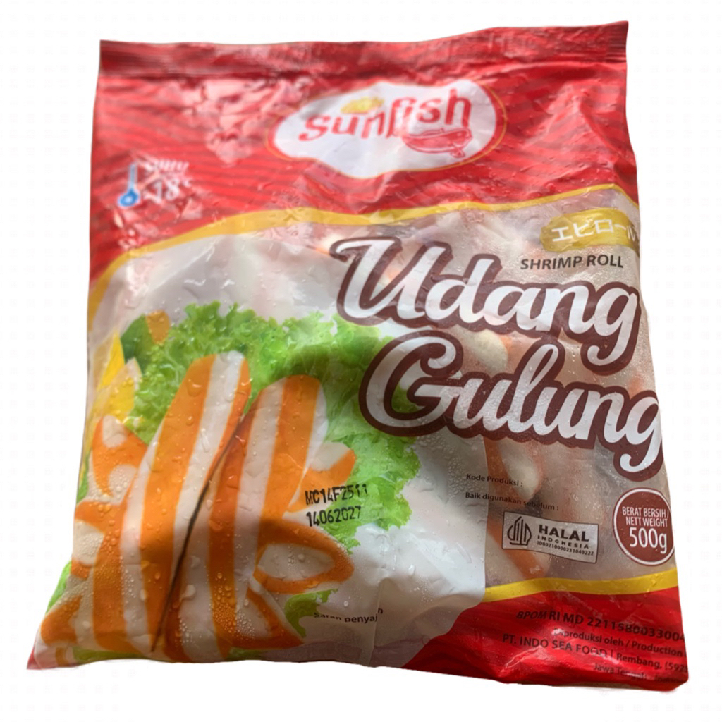 

Sunfish Udang Gulung 500Gr