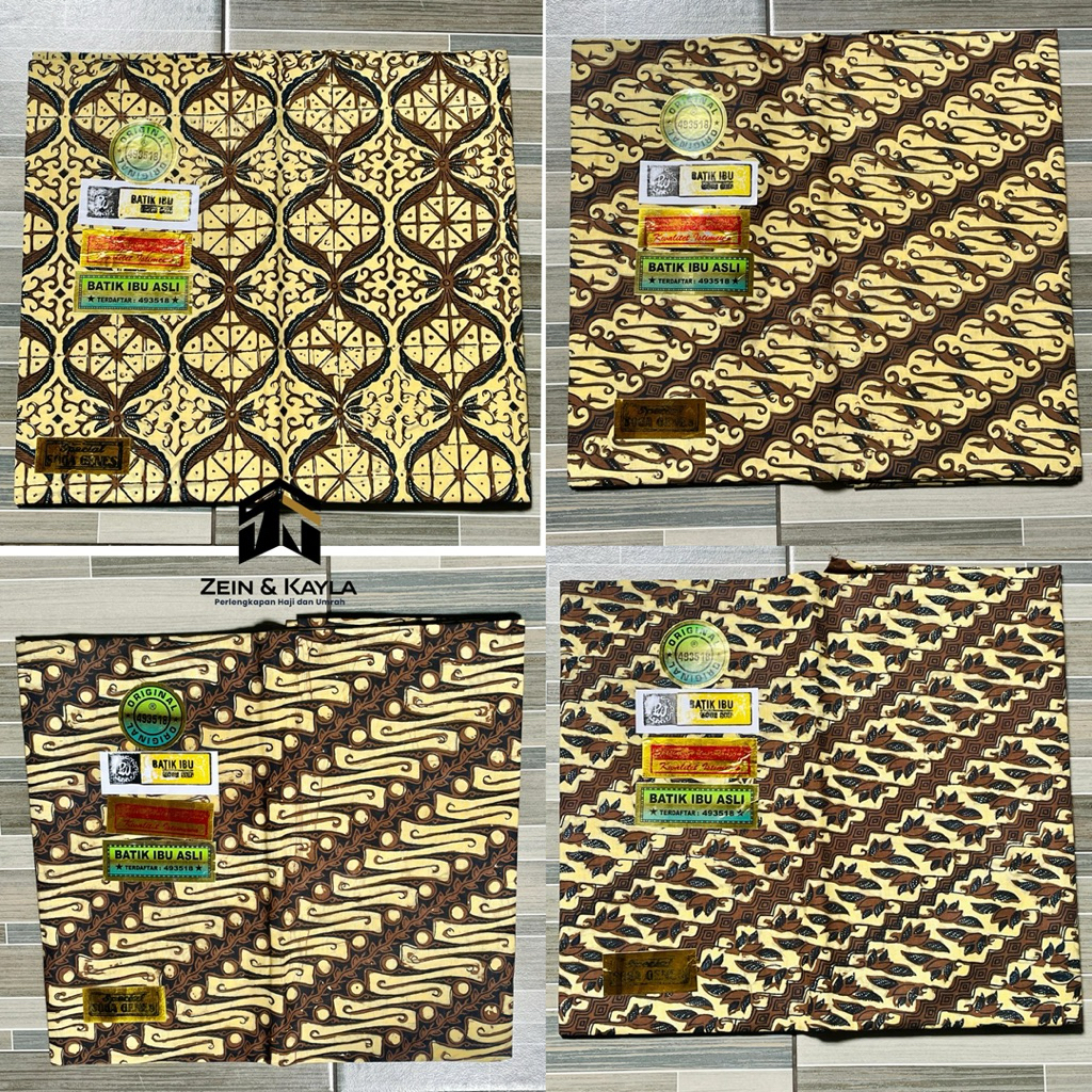 Kain Panjang BATIK IBU ASLI TERDAFTAR SOGA GENES Kain Batik Ibu Mori Sen Original Kain Jarik Batik K