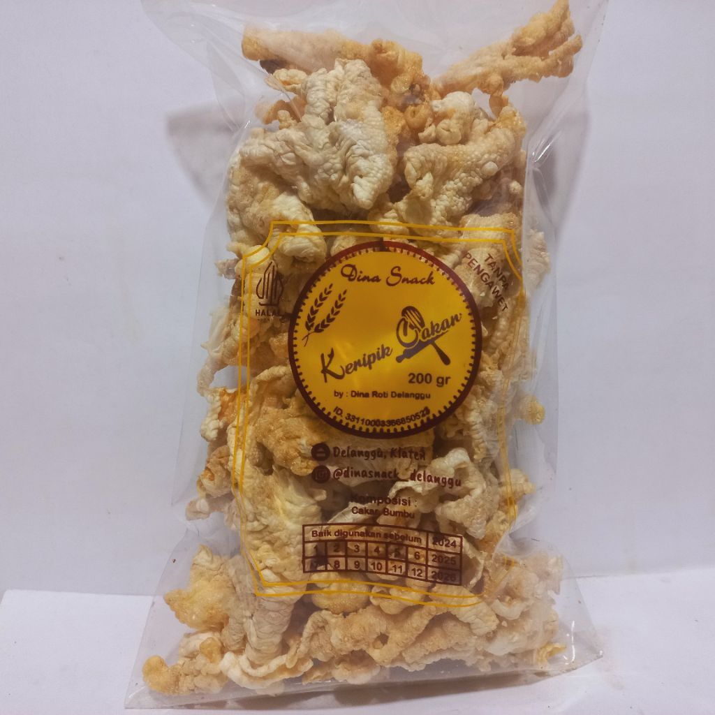 

Keripik Cakar Ayam Gurih dan Nikmat - DS
