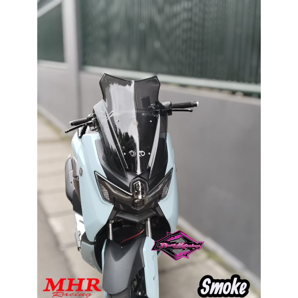 Windshield Visor Anti Pecah  All Nmax Old/New Turbo Nmax Neo/Nmax Neo S Original MHR RACING