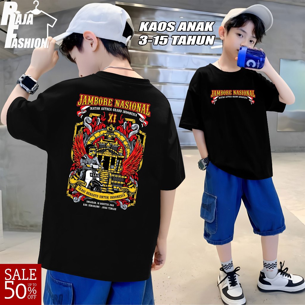 Kaos Anak Jambore Nasional - Ikatan Astrea Grand Indonesia - Kaos Astrea Grand - Apparel Jambore Nas