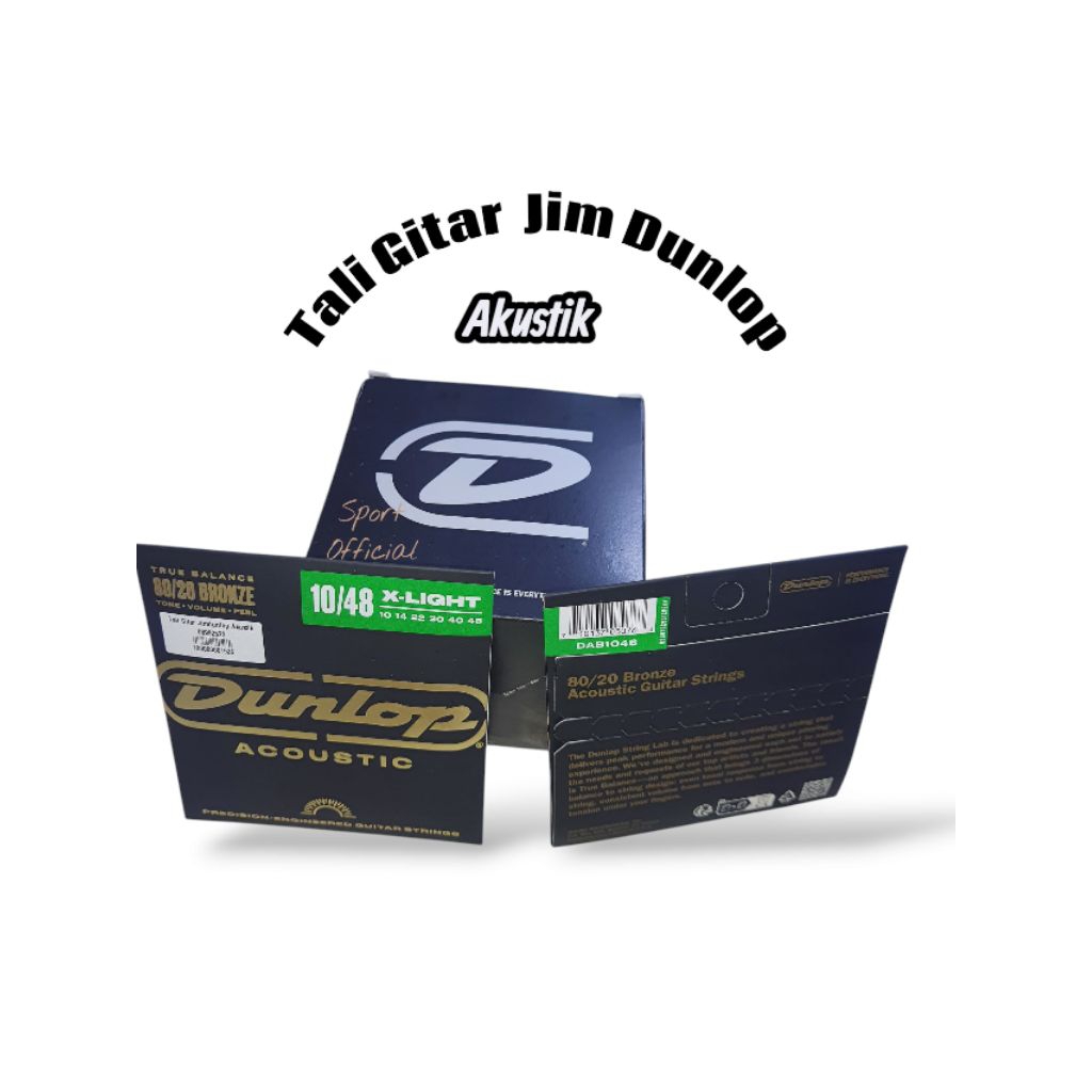 Tali Gitar / Senar Gitar Akustik Jim dunlop (ORIGINAL)  1 Set.