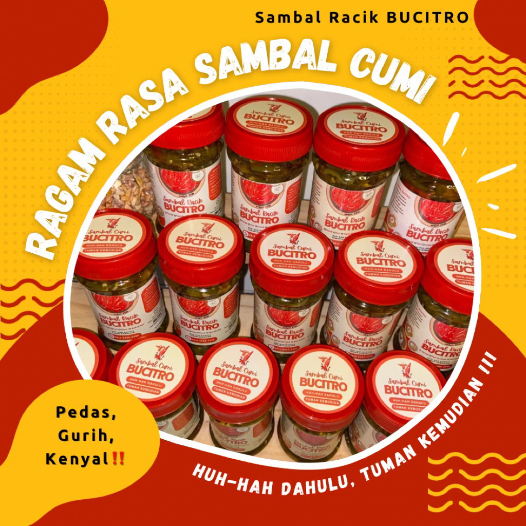 

Sambal Cumi Racik Bucitro 150gr