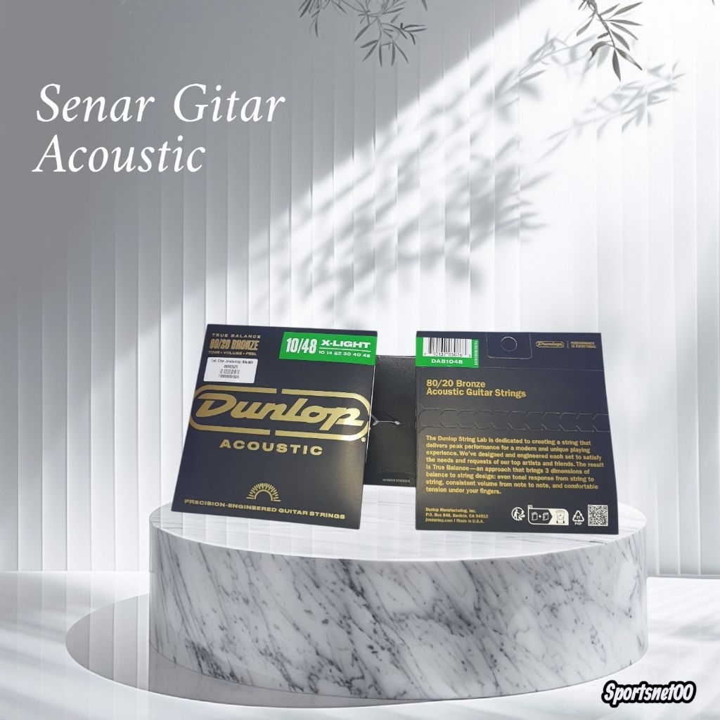 Tali Gitar / Senar Gitar Akustik Jim Dunlop ORIGINAL 1 Set