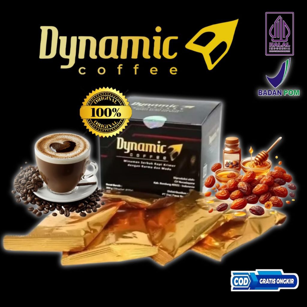 Kopi Dynamic Dinamic Dinamik 1 Sachet Ecer Original