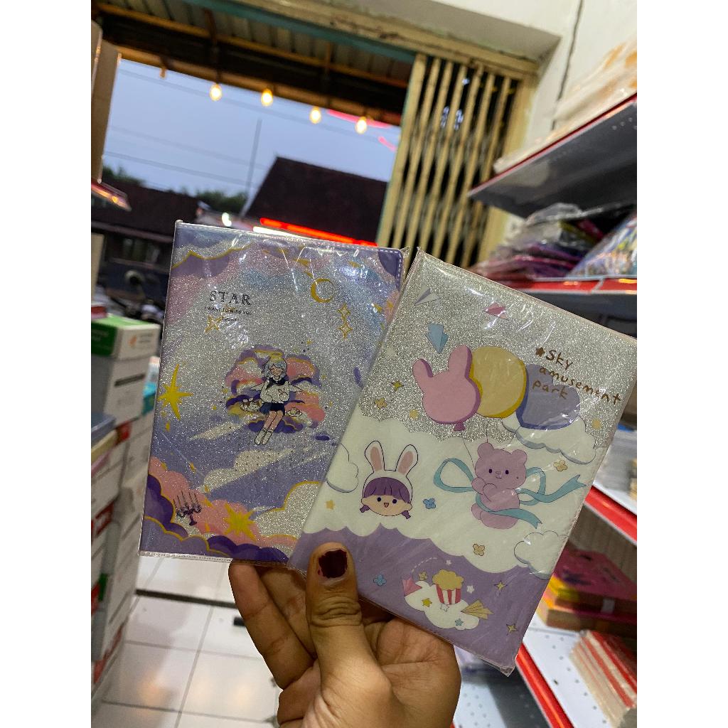 

BUKU CATATAN SPIRAL GLITER A6 JT7050