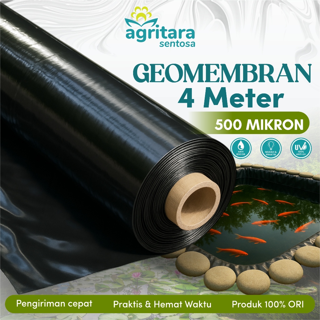 GEOMEMBRAN TEBAL 500 MICRON LEBAR 4 METER