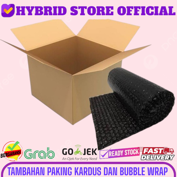 

Packing Kardus dan Bubble Wrap Tambahan Untuk Keamanan Produk 1kg 2kg