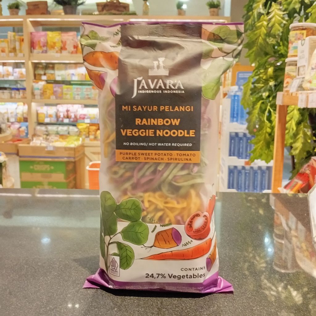 

Rainbow Veggie Noodle by JAVARA 200gr