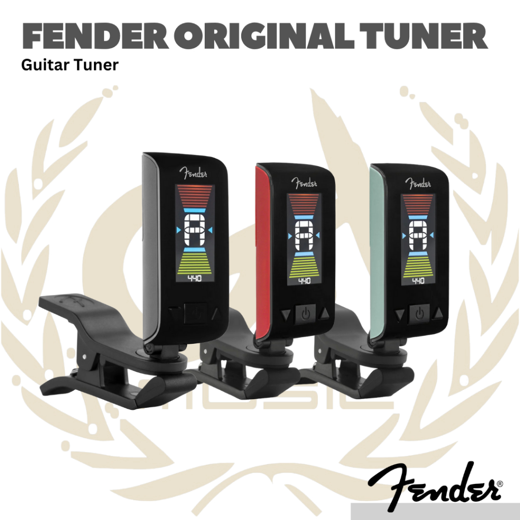 Fender Original Guitar Tuner - Tuner Gitar Bass