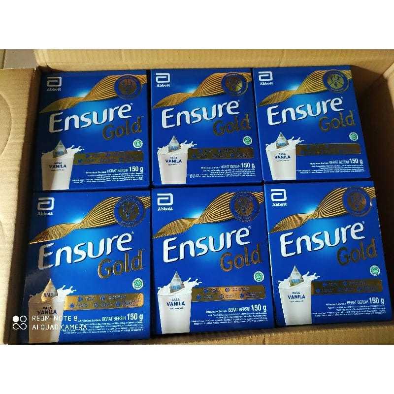 

Diskon termurah!!! Ensure Gold HMB Vanila 150 g - Nutrisi Dewasa Rendah Laktosa