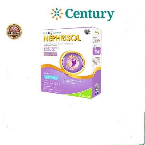 Nephrisol Vanila Susu Khusus Gangguan Ginjal Pradialisis