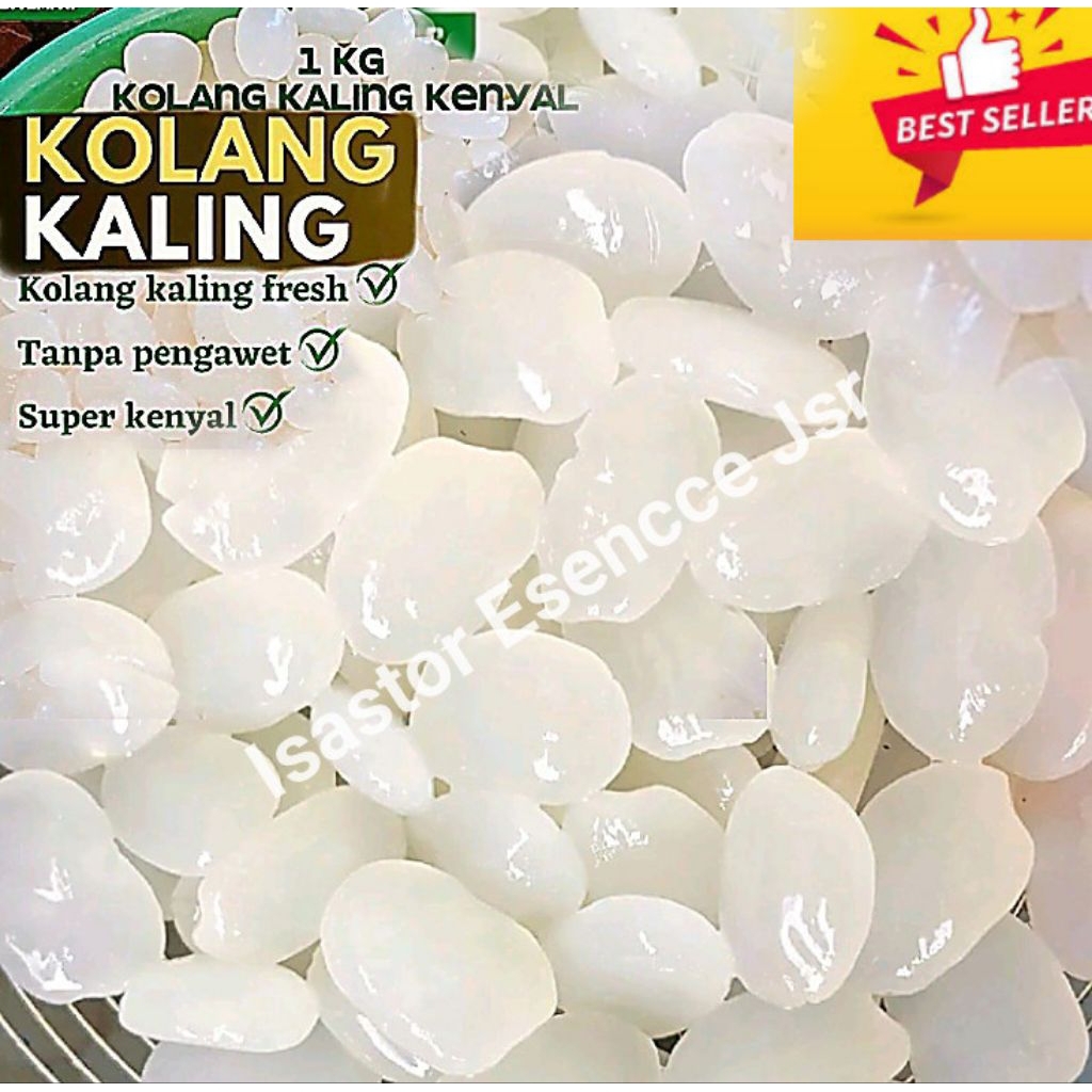 

kolang kaling Muda 1 kg Kenyal Asli tanpa Campuran 100% Organik