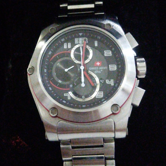Swiss Army Chronograph Pria – Jam Tangan Stainless Steel Keren & Tahan Lama