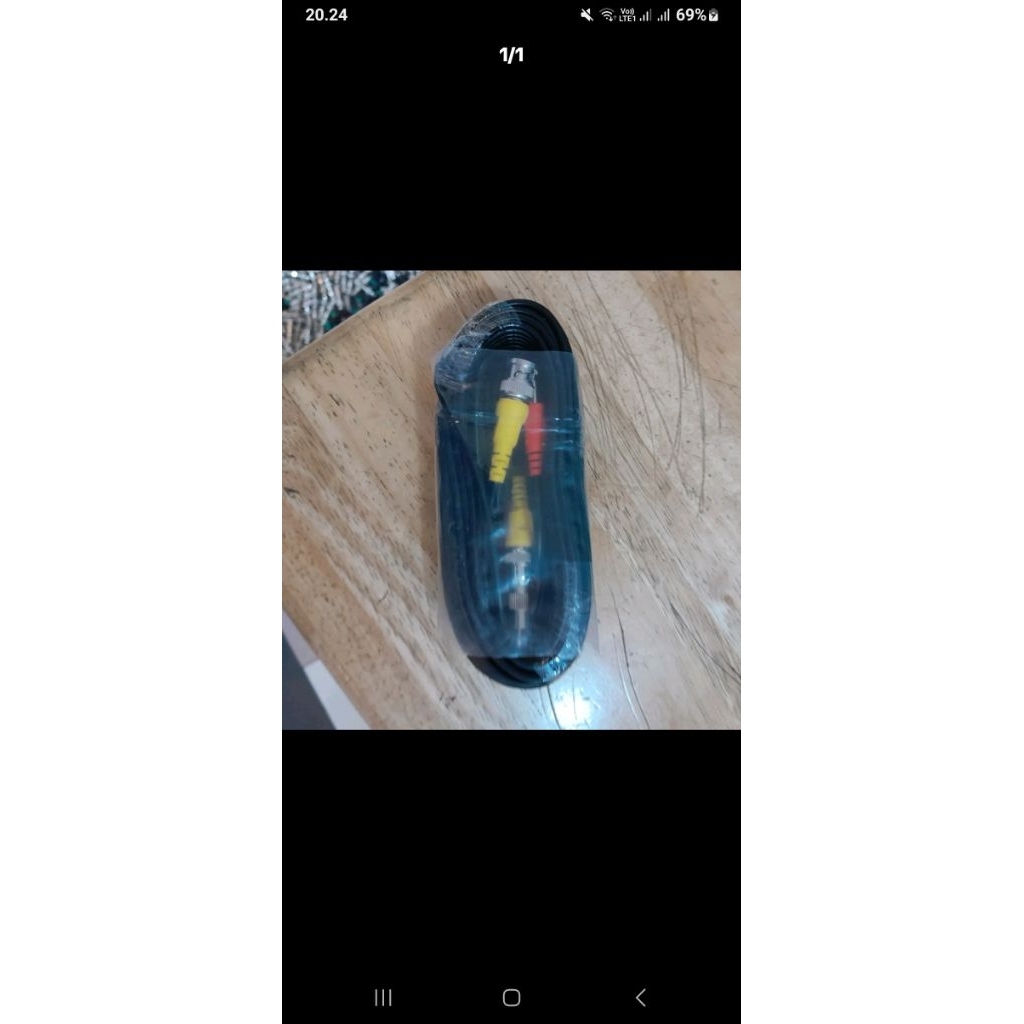 kabel jadi panjang 20 meter kabel jadi cctv lengkap tinggal pasang