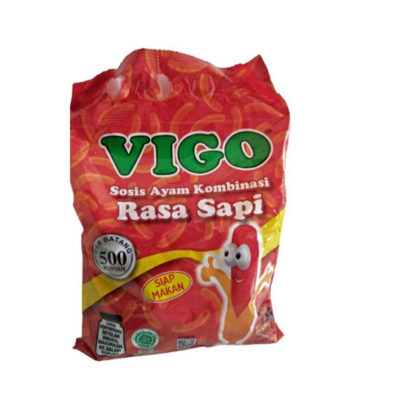 

VIGO SOSIS AYAM RASA SAPI SIAP MAKAN ISI 25 PCS 312.5GR