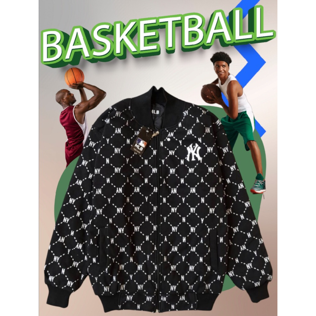 Jaket Baseball Pullprint Original NY Yankees Pria premium