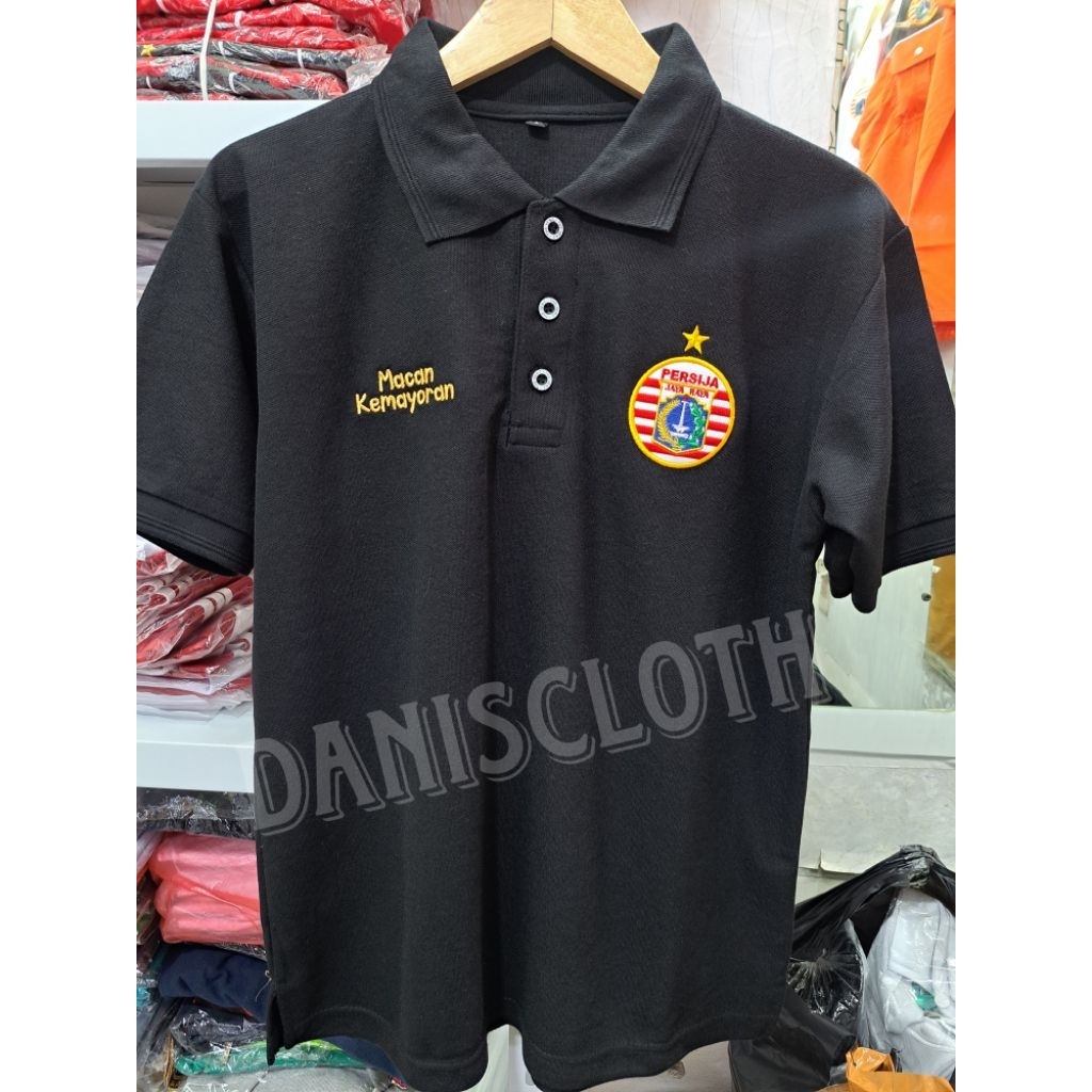 Poloshirt  Basic persija jakarta casual jakmania kaos persija
